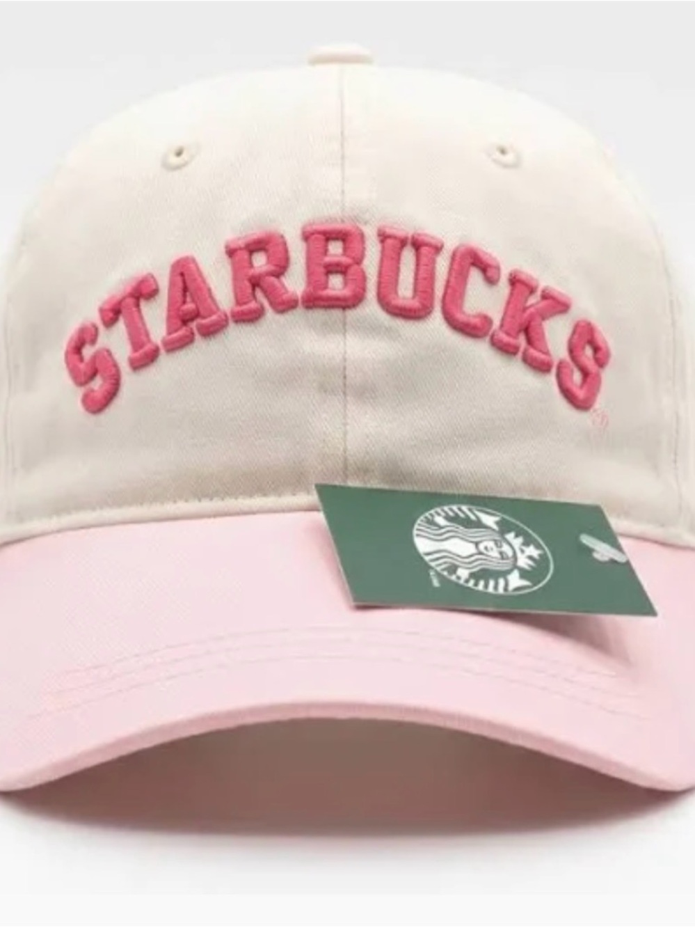NWT Starbucks Pink Drink Baseball Cap